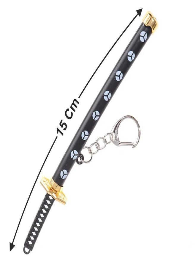 ASBK Multicolor Katana Samurai Sword with Scabbard Keychain Toy, 14.5 cm - Image 3